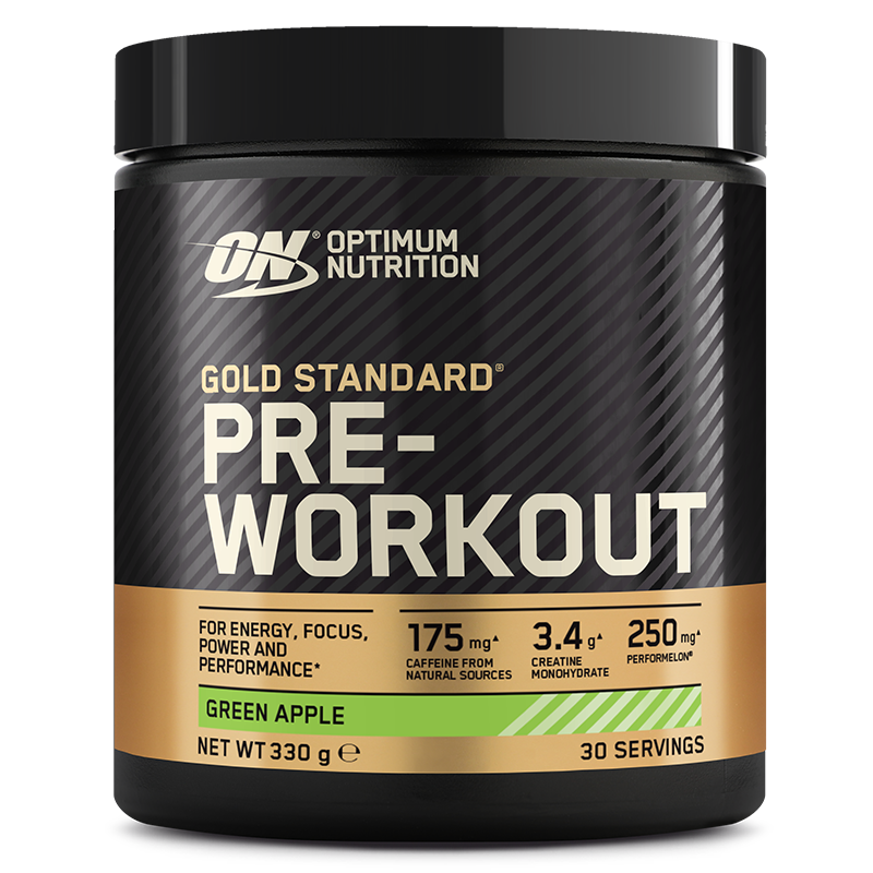 ON Gold Standard Pre-Workout Green Apple, 330 g